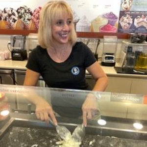 ALL's Founder: CEO Lisa joining in on the fun and deliciousness